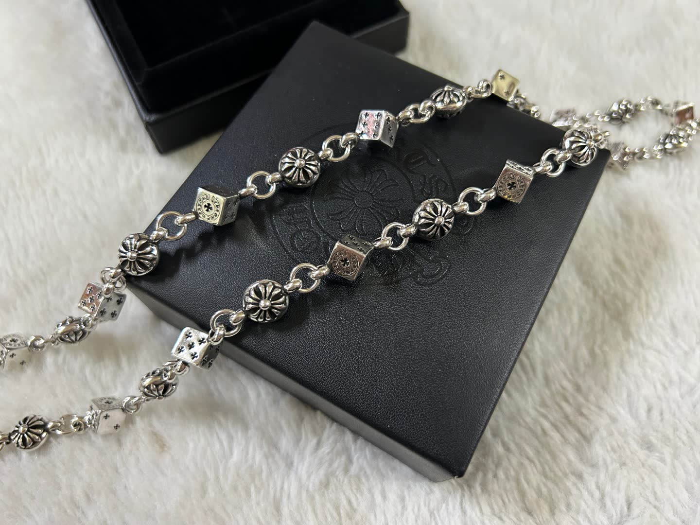 Chrome Hearts Silver Polishing Necklace